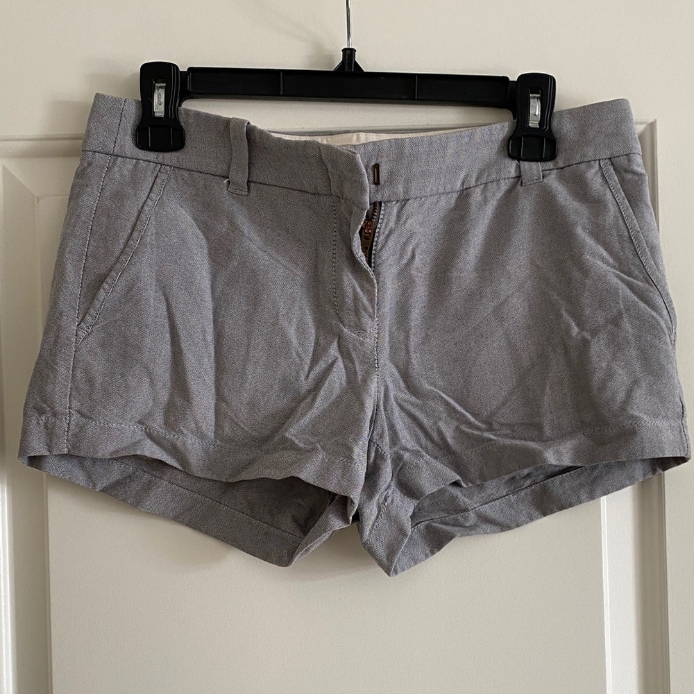 J. Crew Light Gray Women's Bermudas
